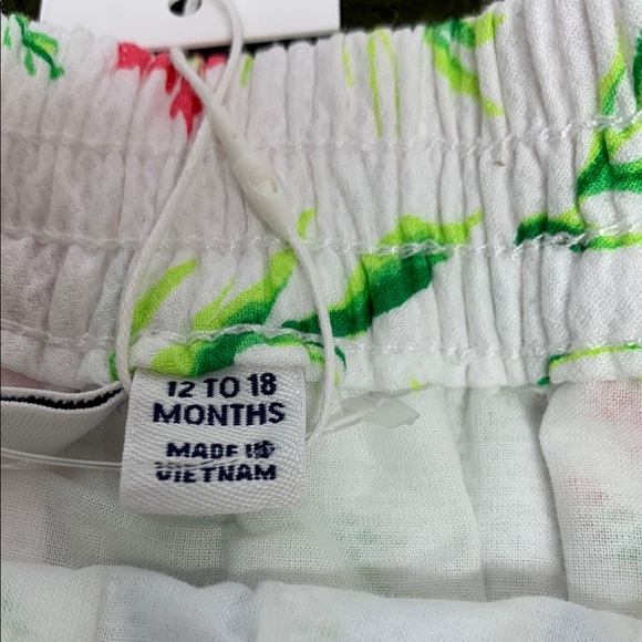 Janie and Jack Wildflower Print Floral Pique Pleated Skirt - Picture 7 of 10